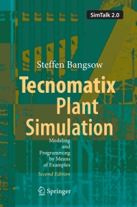 Imagen de portada: Tecnomatix Plant Simulation 2nd edition 9783030415433