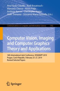 Cover image: Computer Vision, Imaging and Computer Graphics Theory and Applications 1st edition 9783030415907