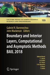 Cover image: Boundary and Interior Layers, Computational and Asymptotic Methods BAIL 2018 1st edition 9783030417994