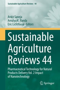 Titelbild: Sustainable  Agriculture Reviews 44 1st edition 9783030418410