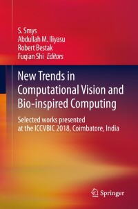 Titelbild: New Trends in Computational Vision and Bio-inspired Computing 1st edition 9783030418618