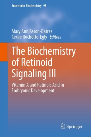 Cover image: The Biochemistry of Retinoid Signaling III 1st edition 9783030422806