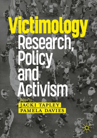 Imagen de portada: Victimology 1st edition 9783030422875