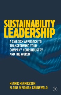 Imagen de portada: Sustainability Leadership 9783030422905