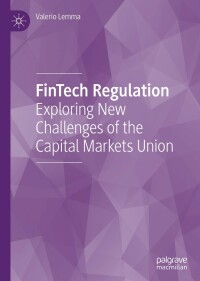 Cover image: FinTech Regulation 9783030423469
