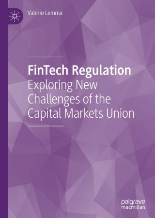 Imagen de portada: FinTech Regulation 9783030423469