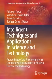 Cover image: Intelligent Techniques and Applications in Science and Technology 1st edition 9783030423629
