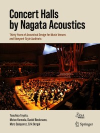 Cover image: Concert Halls by Nagata Acoustics 9783030424497