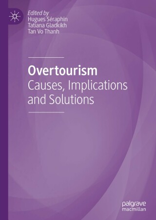 Imagen de portada: Overtourism 1st edition 9783030424572