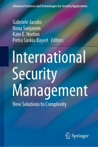 Imagen de portada: International Security Management 1st edition 9783030425227