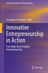 Cover image: Innovative Entrepreneurship in Action 1st edition 9783030425371