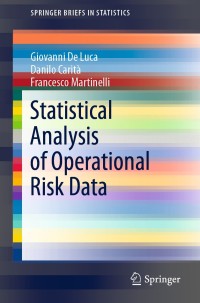 Cover image: Statistical Analysis of Operational Risk Data 9783030425791