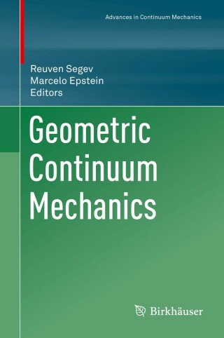 Cover image: Geometric Continuum Mechanics 1st edition 9783030426828