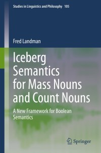 Titelbild: Iceberg Semantics for Mass Nouns and Count Nouns 9783030427108