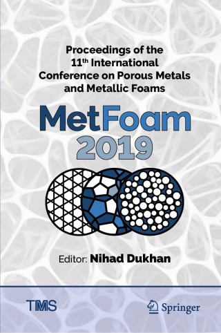 Cover image: Proceedings of the 11th International Conference on Porous Metals and Metallic Foams (MetFoam 2019) 1st edition 9783030427986