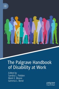 Cover image: The Palgrave Handbook of Disability at Work 1st edition 9783030429652