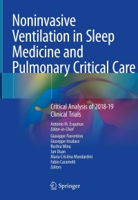 Cover image: Noninvasive Ventilation in Sleep Medicine and Pulmonary Critical Care 1st edition 9783030429973