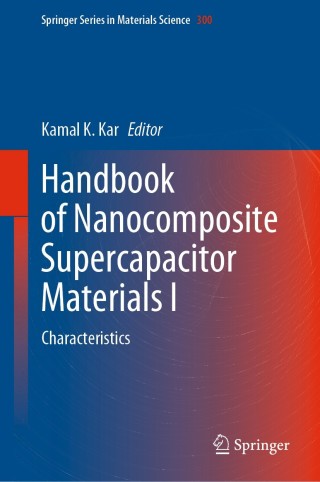 Cover image: Handbook of Nanocomposite Supercapacitor Materials I 1st edition 9783030430092