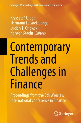 Cover image: Contemporary Trends and Challenges in Finance 1st edition 9783030430771