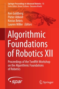 Cover image: Algorithmic Foundations of Robotics XII 1st edition 9783030430887