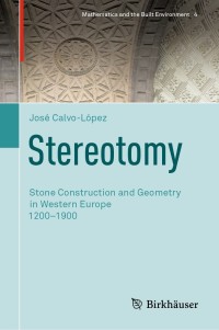 Cover image: Stereotomy 9783030432171