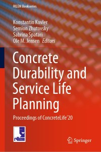 Cover image: Concrete Durability and Service Life Planning 1st edition 9783030433314