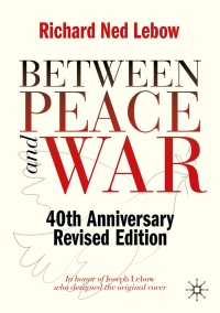 Imagen de portada: Between Peace and War 9783030434427