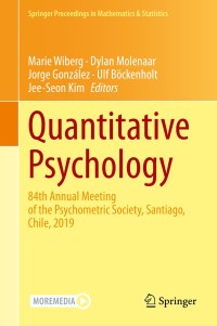 Cover image: Quantitative Psychology 1st edition 9783030434687