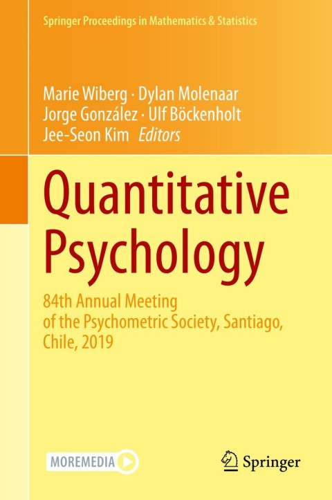 Quantitative Psychology: 84th Annual Meeting of the Psychometric Society, Santiago, Chile, 2019, 1st Edition - FULL INSTANT DOWNLOAD | PDF DOCX EPUB