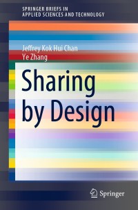 Cover image: Sharing by Design 9783030435684