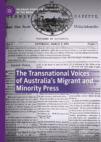 Imagen de portada: The Transnational Voices of Australia’s Migrant and Minority Press 1st edition 9783030436384