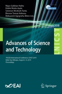 Immagine di copertina: Advances of Science and Technology 1st edition 9783030436902