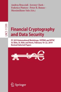 Imagen de portada: Financial Cryptography and Data Security 1st edition 9783030437244