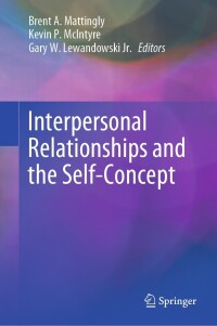 Imagen de portada: Interpersonal Relationships and the Self-Concept 1st edition 9783030437466