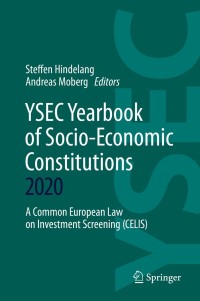 Titelbild: YSEC Yearbook of Socio-Economic Constitutions 2020 9783030437565