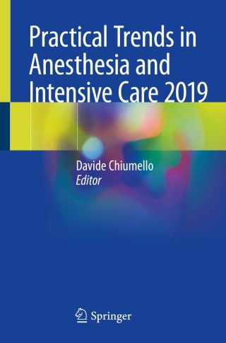 Cover image: Practical Trends in Anesthesia and Intensive Care 2019 1st edition 9783030438722