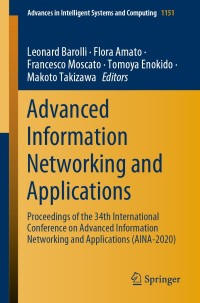 Immagine di copertina: Advanced Information Networking and Applications 1st edition 9783030440404