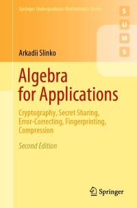 Cover image: Algebra for Applications 2nd edition 9783030440732
