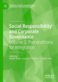 Imagen de portada: Social Responsibility and Corporate Governance 1st edition 9783030441715