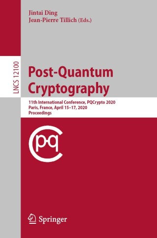 Cover image: Post-Quantum Cryptography 1st edition 9783030442231