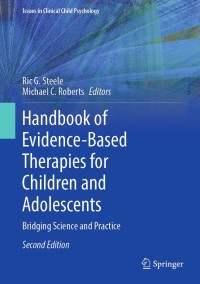 صورة الغلاف: Handbook of Evidence-Based Therapies for Children and Adolescents 2nd edition 9783030442255