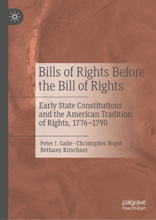 Cover image: Bills of Rights Before the Bill of Rights 9783030443009