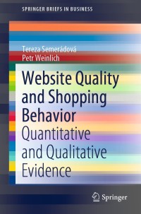 Cover image: Website Quality and Shopping Behavior 9783030444396