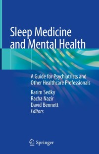 Cover image: Sleep Medicine and Mental Health 1st edition 9783030444464