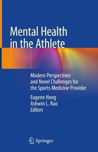 Cover image: Mental Health in the Athlete 1st edition 9783030447533