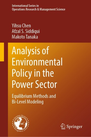 Cover image: Analysis of Environmental Policy in the Power Sector 9783030448653