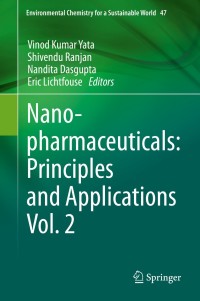 Imagen de portada: Nanopharmaceuticals: Principles and Applications Vol. 2 1st edition 9783030449209