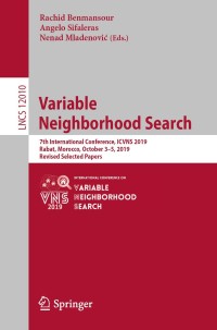 Cover image: Variable Neighborhood Search 1st edition 9783030449315