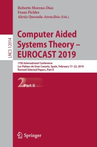 Imagen de portada: Computer Aided Systems Theory – EUROCAST 2019 1st edition 9783030450960