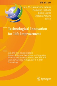 Immagine di copertina: Technological Innovation for Life Improvement 1st edition 9783030451240